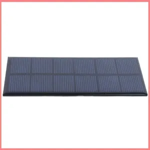HURRISE 1W 3V Panneau solaire portable Chargeur de bricolage en silici...