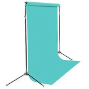 BD fond studio en papier bleu 165 Aqua 2.72 x 11 m