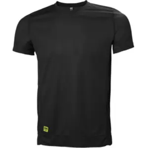 Helly Hansen Chemise manches courtes LIFA, T. S, noir