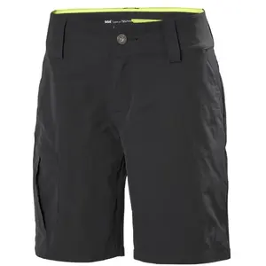 Comparateur de prix : Helly Hansen Quick-Dry Cargo Shorts - Short randonnée femme Ebony EU 29
