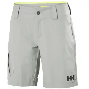 Comparateur de prix : Helly Hansen Quick-Dry Cargo Shorts - Short randonnée femme Grey Fog EU 30