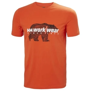 Tee-shirts logo graphic 200 - 300 g ts orange t-shirt coton, élasthann...