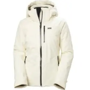 Comparateur de prix : Veste à capuche Helly Hansen Alphelia RECCO Ski Free blanc crème femme - L
