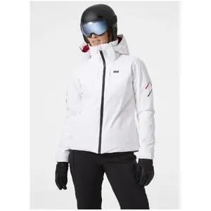 Comparateur de prix : Veste à capuche Helly Hansen Alphelia Infinity RECCO blanc femme - L
