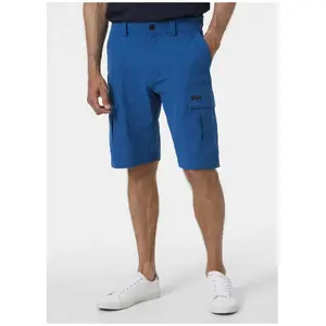 Comparateur de prix : Helly Hansen HH QD Cargo Shorts - Short randonnée homme Deep Fjord US 30 - Entrejambe 11"