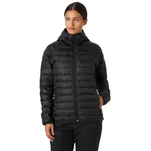 Comparateur de prix : Helly Hansen Banff Hooded Insulator - Doudoune femme Black L