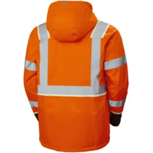 Veste d'hiver Warn. orange. Taille M. pas cher