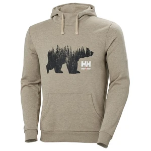 Hhww graphic hoodie beige 2xl 300 - 400 g entre 1 et 3 coton / polyester sweat 1 pièce(s) sweat capuche graphic ours beige t2xl - helly hansen