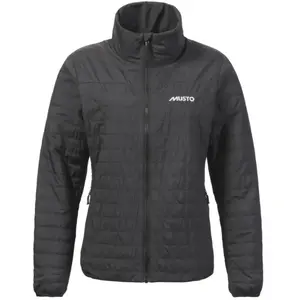 Musto - W Solent Pl Insulator Jkt - Veste de quart femme Carbon - 16 pas cher
