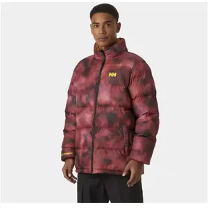 Helly Hansen YU 23 Reversible Puffer - Doudoune homme Dark Magenta YU Spray AOP XLVendu paramazon