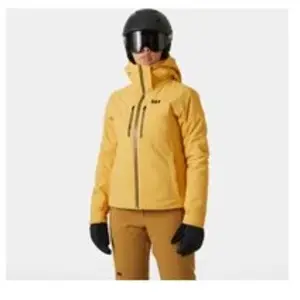 Helly Hansen Alphelia Lifaloft Jacket - Veste ski femme Sand S pas cher