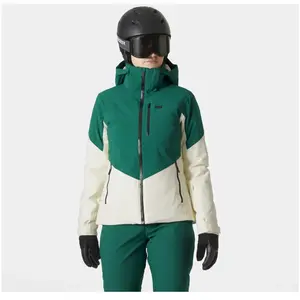 Veste à capuche Helly Hansen Alphelia RECCO vert émeraude femme - L pas cher