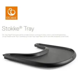 Comparateur de prix : Stokke Tablette Chaise Haute Tray Tripp Trapp Noir