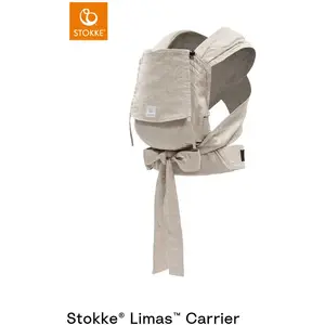 STOKKE® Porte-bébé dorsal ventral Limas beige floral OCS pas cher