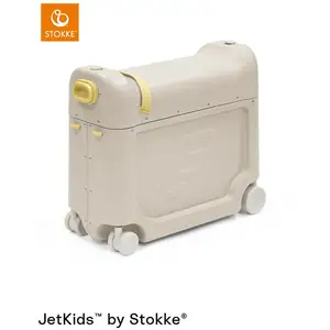 STOKKE® JETKIDS  Lit bébé valise avion BedBox  Moonglow White pas cher