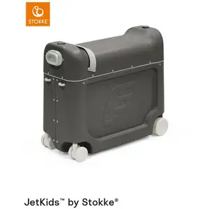 STOKKE® JETKIDS  Lit bébé valise avion BedBox  Midnight Grey pas cher