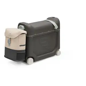 JETKIDS BY STOKKE® Pack lit valise avion BedBox Creamy Cappuccino sa... pas cher