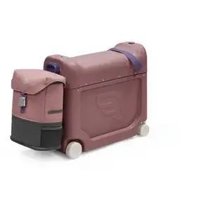 JETKIDS BY STOKKE® Pack lit valise avion BedBox Creamy Cappuccino sa... pas cher