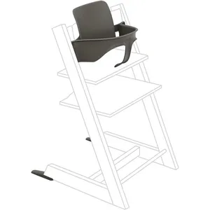 Chaise haute évolutive - STOKKE - Accessoire Baby Set gris brume - Pour enfants de 6 mois à 3 ans pas cher