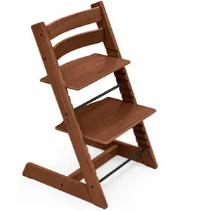 Comparateur de prix : STOKKE - Chaise haute Tripp Trapp Brun Chaud