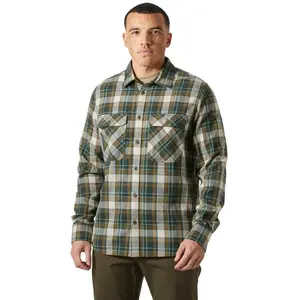 Comparateur de prix : Helly Hansen - Lokka Flannel LS Shirt - Chemise homme Dark Jungle - M
