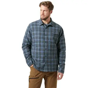 Comparateur de prix : Helly Hansen - Isfjord Insulated Shacket - Chemise homme Navy - XL