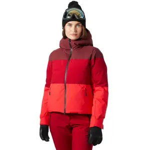 Helly Hansen - Nora Short Puffy Jacket - Veste ski femme Red - M pas cher