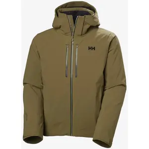Veste à capuche Helly Hansen Alpha LifaLoft RECCO vert canne - L pas cher