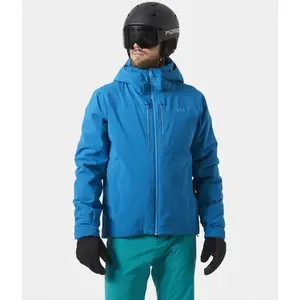 Veste à capuche Helly Hansen Alpha LifaLoft RECCO bleu lumineux - XL pas cher