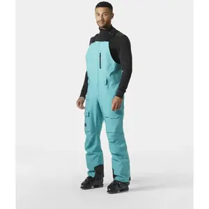 Helly Hansen - Sogn Bib Cargo Pant - Pantalon ski homme Green - M pas cher