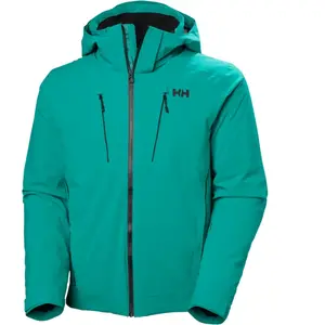 Veste à capuche Helly Hansen Alpha 4.0 bleu turquoise - S pas cher