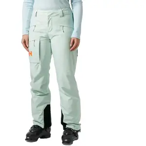 Helly Hansen - Powderqueen Pant - Pantalon ski femme Seafoam - XS pas cher