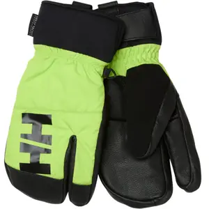 Helly Hansen - Ullr D 3 Fingers Glove - Gants ski Luminous Green - XL pas cher