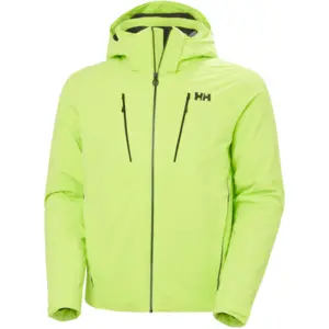 Helly Hansen - Alpha 4.0 Jacket - Veste ski homme Luminous Green - XL pas cher