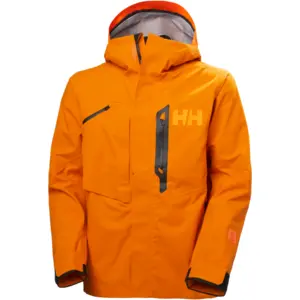 Helly Hansen - Sogn Patrol Shell Jacket - Veste ski homme Ignite Orange - L pas cher