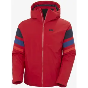 Helly Hansen - Panoramic Ins Jacket - Veste ski homme Red - M pas cher