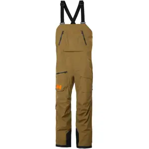 Helly Hansen - Ridge Infinity Shell Bib - Pantalon ski homme Sepia - S pas cher
