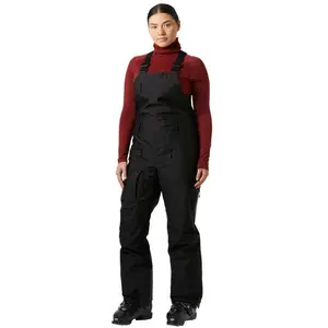 Helly Hansen - Powderqueen Bib 2.0 Pant - Pantalon ski femme Black - L pas cher