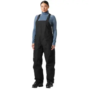 Helly Hansen - Emiko Shell Bib Pant - Pantalon ski femme Black - S pas cher