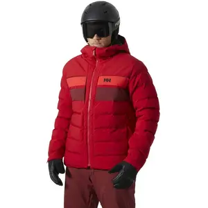 Helly Hansen - Bossanova Puffy 2.0 Jacket - Veste ski homme Red - M pas cher