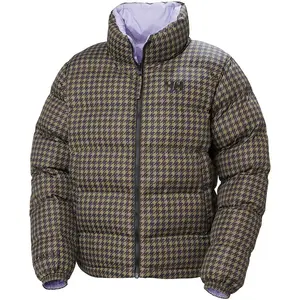 Veste Helly Hansen Yu 23 Puffer réversible bleu marron violet femme - XL