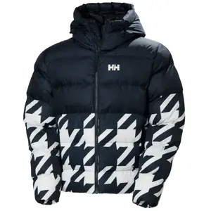 Comparateur de prix : Helly Hansen - Oslo Graphic Puffy - Doudoune homme Navy - XL