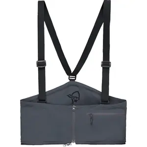 Norrona - Plastron pare-neige - Mountaineering Bib W Ebony pour Femme ... pas cher