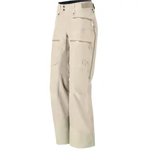 Norrona - Pantalon de ski/snowboard en GORE-TEX et PrimaLoft® - Lofoten Gore-Tex Insulated Pants W'S Oatmeal pour Femme - Taille M - BeigeVendu parsnowleader