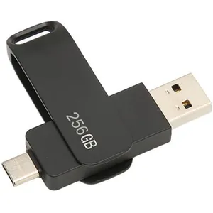 Clé USB pour téléphone - DUOKON - 256 Go - USB 3.0 - Type C - Double interface pas cher