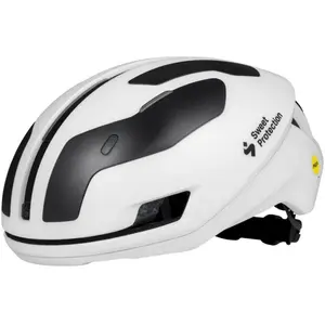 Casque Sweet Protection Falconer Aero 2Vi MIPS blanc brillant - M-L pas cher