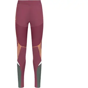 Kari Traa - Tirill Hybrid Tights - Collant running femme Plum - M pas cher