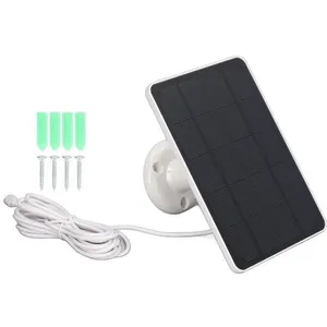 Duokon Chargeur solaire pour caméra extérieure Panneau Solaire 10W Cha...Vendu parcdiscount