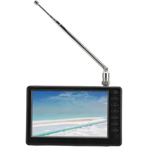 Sonew Mini TV Portable 5 pouces ISDB T Rechargeable 1080P Télévision N...