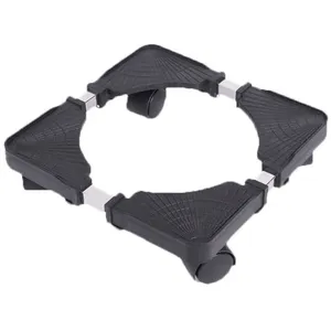 TMISHION Base de réfrigérateur Socle mobile pour réfrigérateur, réfrigérateur, lave-linge, support avec roulettes pour